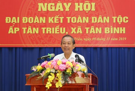 Phó Thủ tướng Thường trực dự Ngày hội Đại đoàn kết toàn dân tộc tại Đồng Nai - ảnh 1